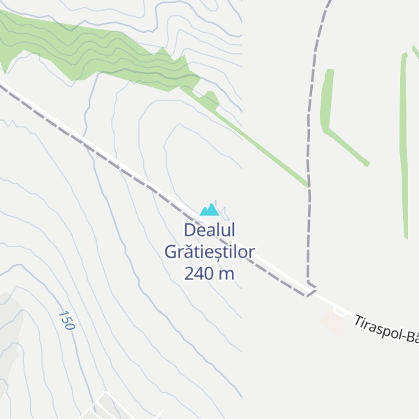Map of Dealul Grătieștilor