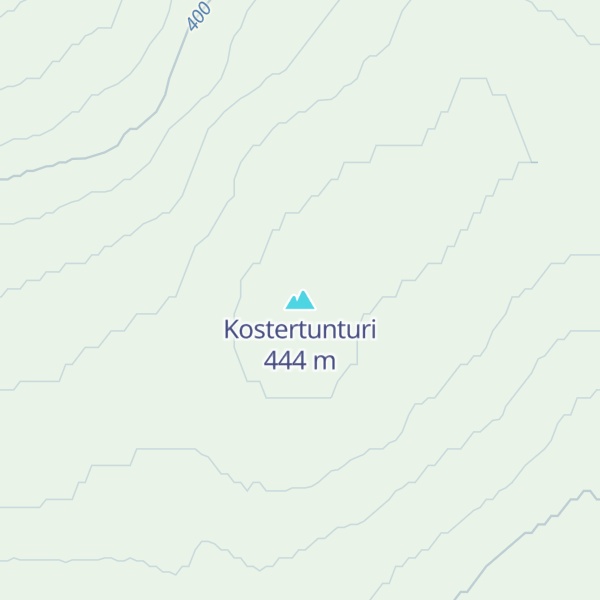 Map of Kostertunturi