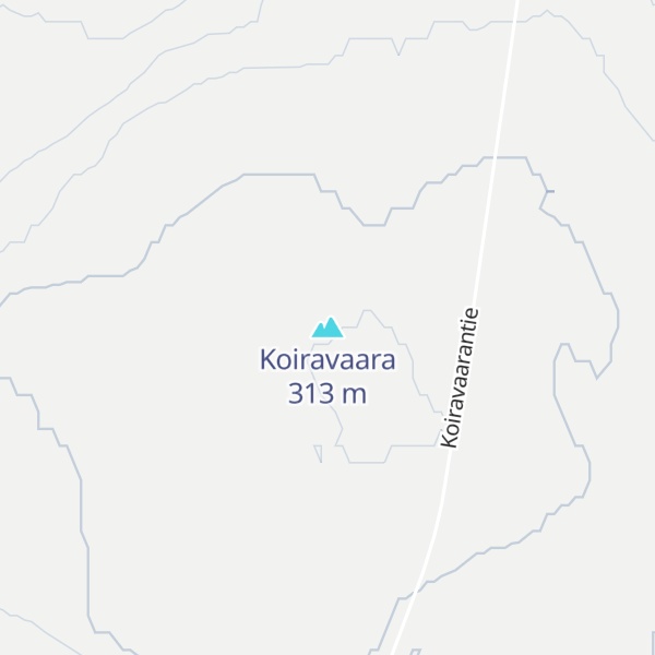 Map of Koiravaara