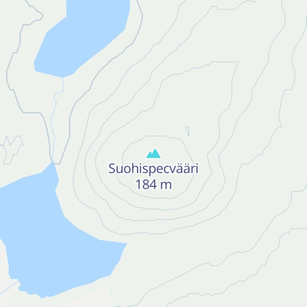 Map of Suohispecvääri