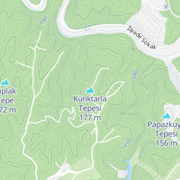 Map of Künktarla Tepesi