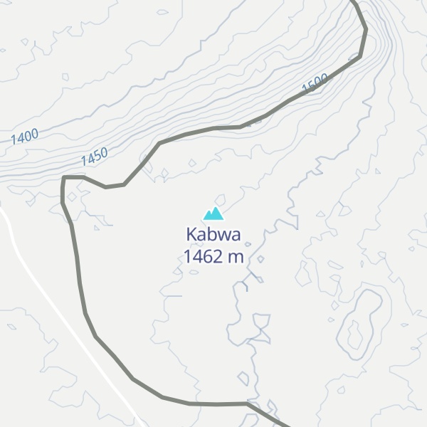 Map of Kabwa