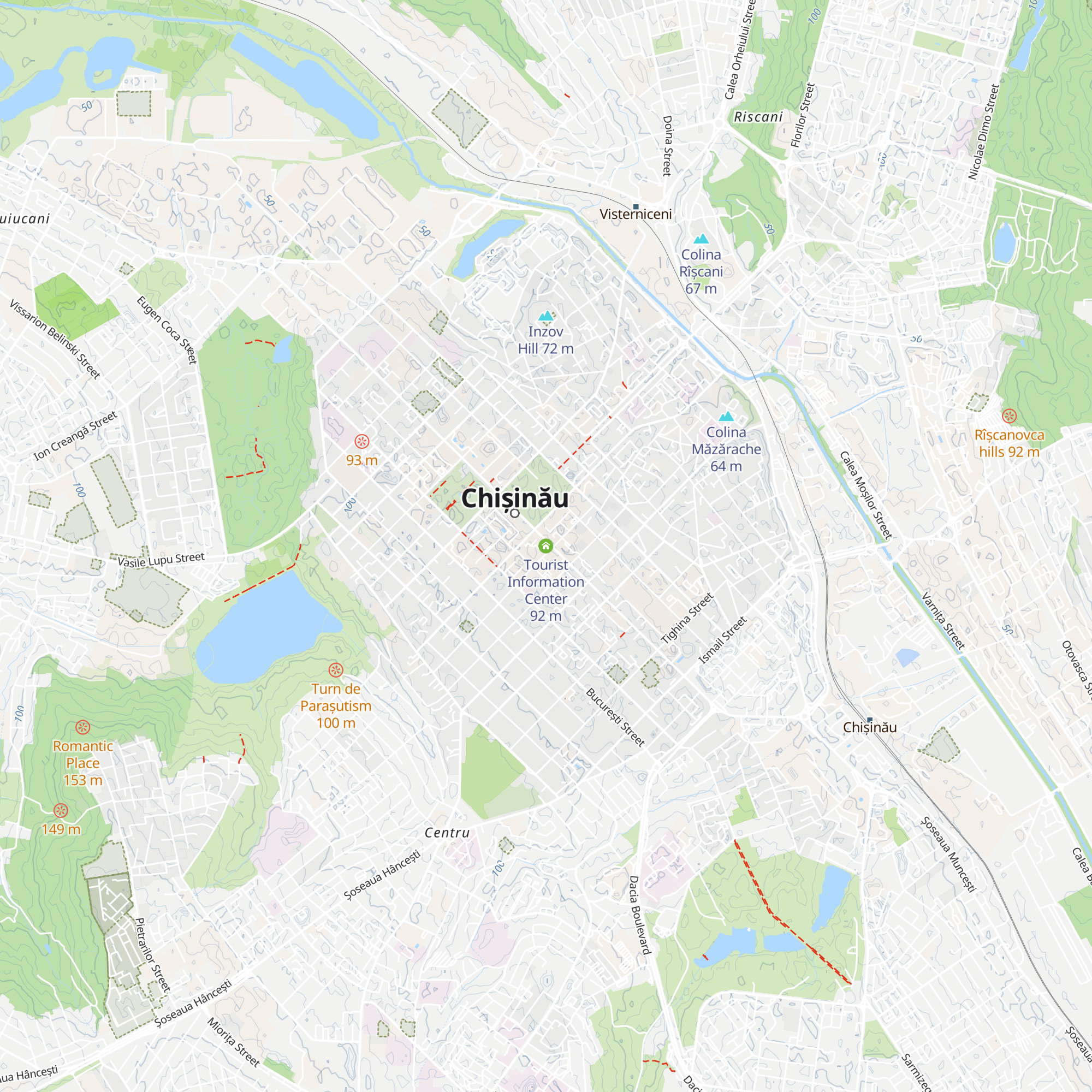 Tourist Information Center map