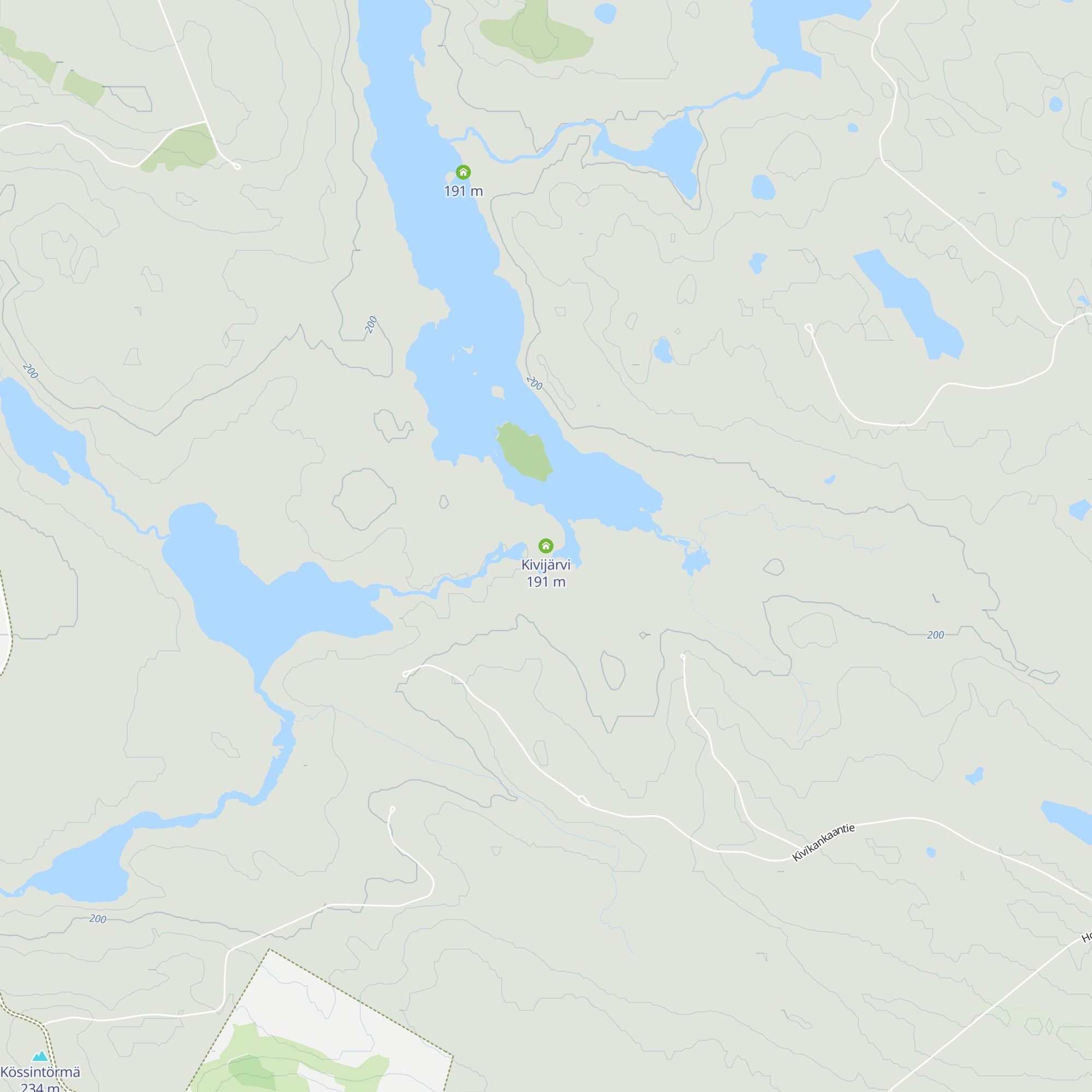 Kivijärvi map