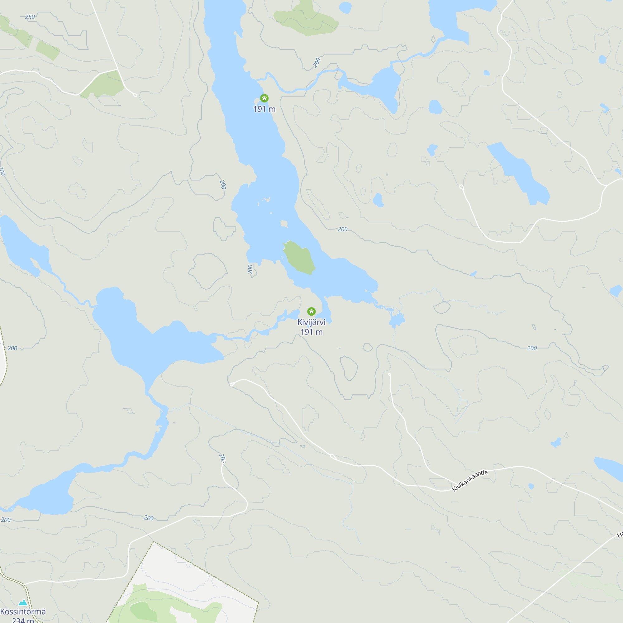 Kivijärvi map