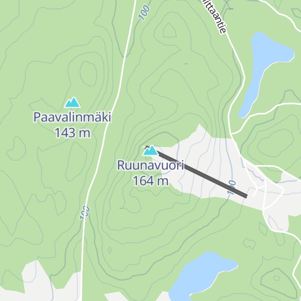 Map of Ruunavuori