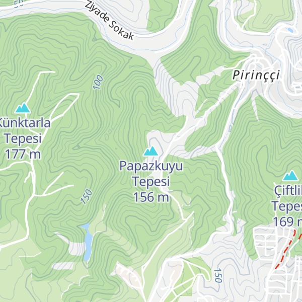 Map of Papazkuyu Tepesi