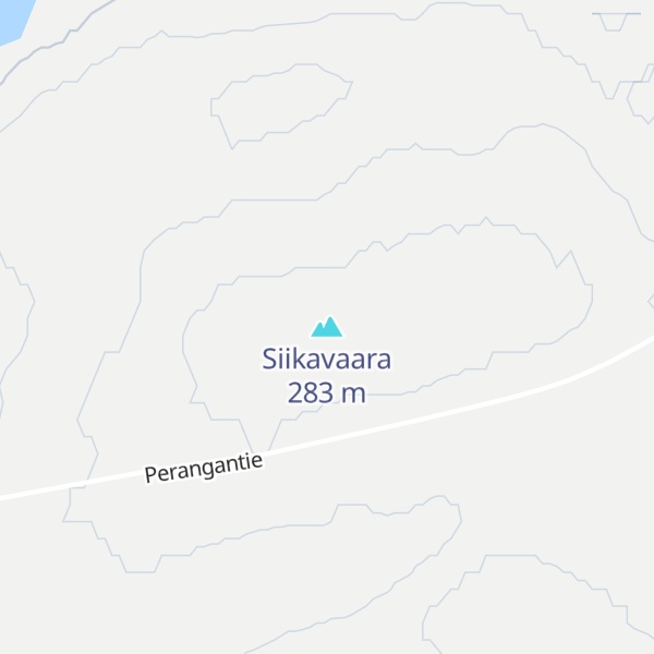 Map of Siikavaara