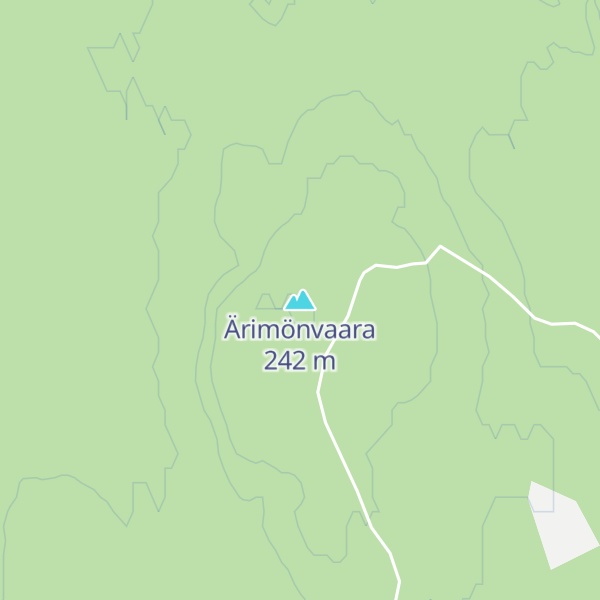 Map of Ärimönvaara