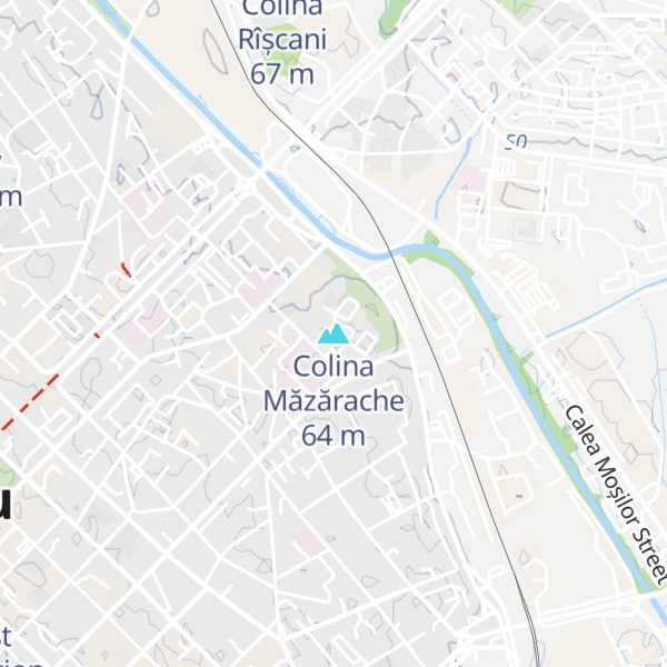 Map of Colina Măzărache