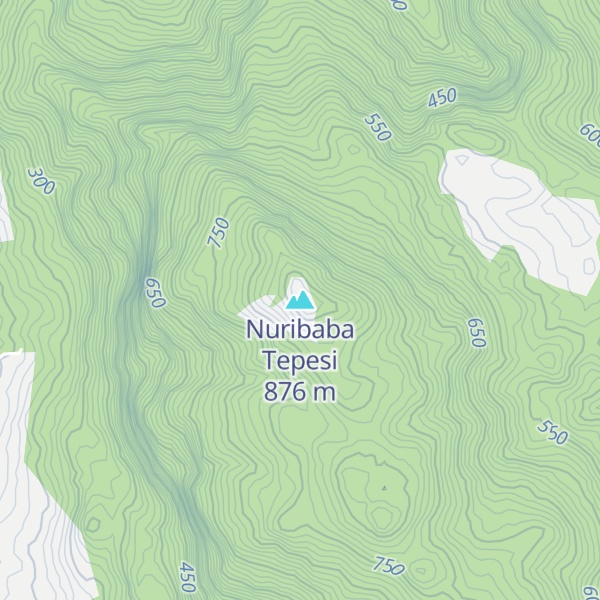 Map of Nuribaba Tepesi