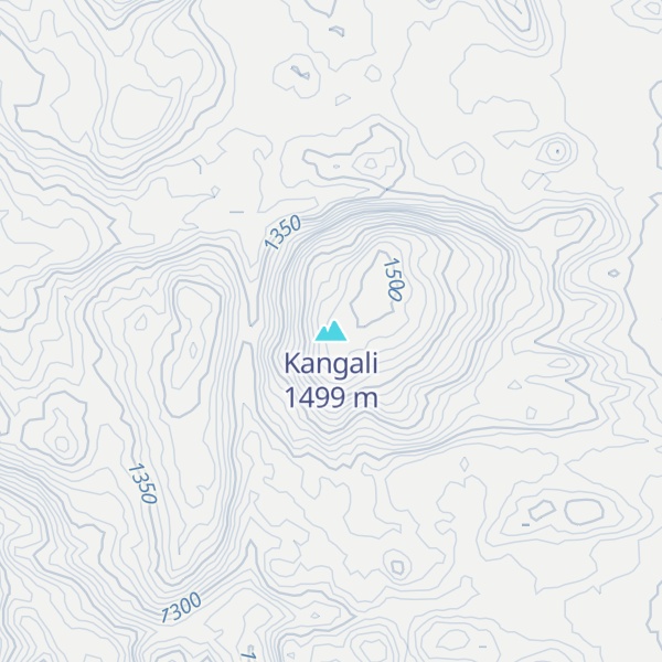 Map of Kangali