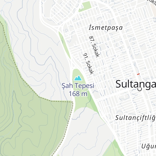 Map of Şah Tepesi
