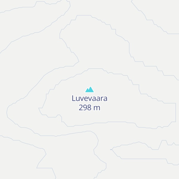 Map of Luvevaara