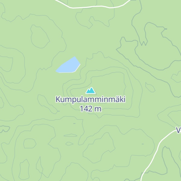 Map of Kumpulamminmäki