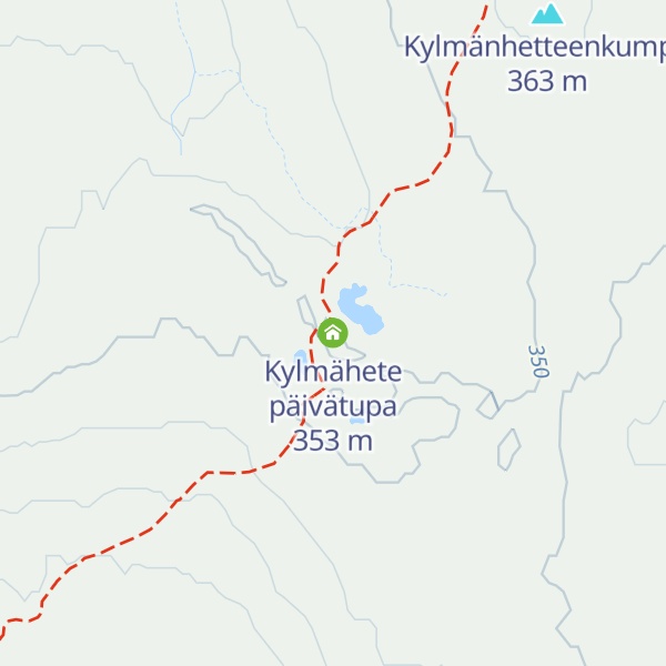 Map of Kylmähete päivätupa