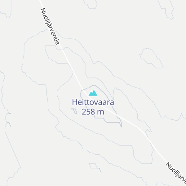 Map of Heittovaara