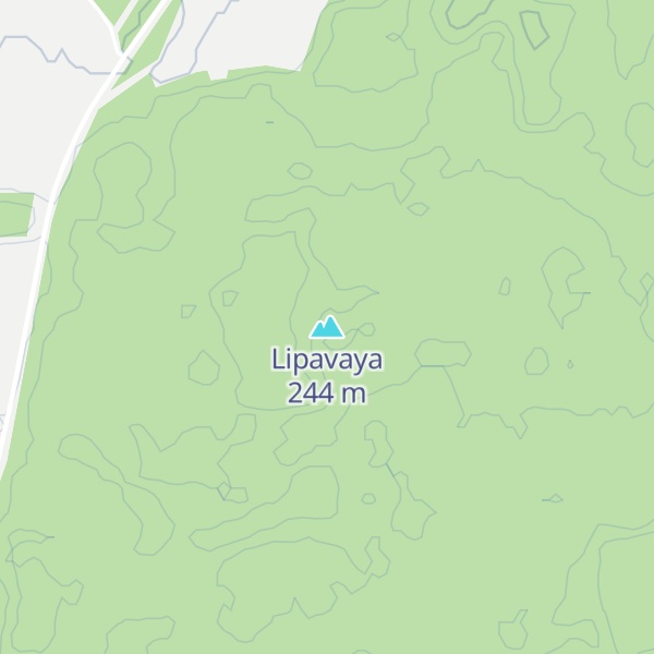 Map of Lipavaya