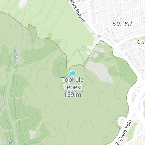Map of Topkule Tepesi