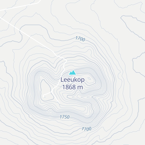 Map of Leeukop