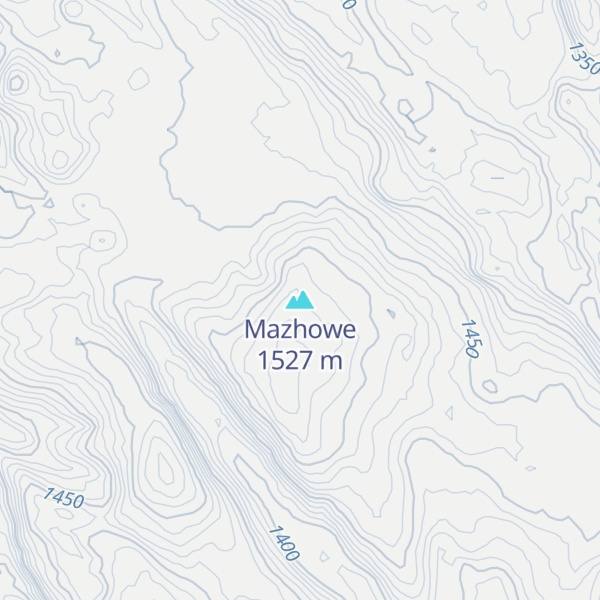 Map of Mazhowe