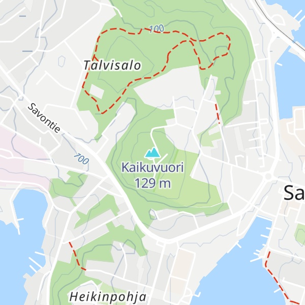 Map of Kaikuvuori