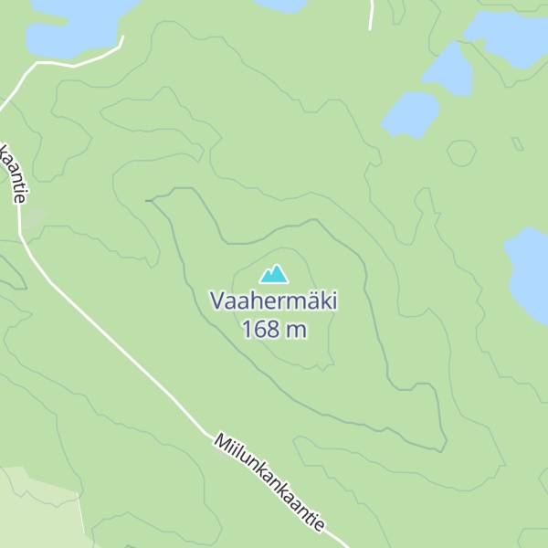 Map of Vaahermäki