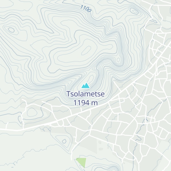 Map of Tsolametse