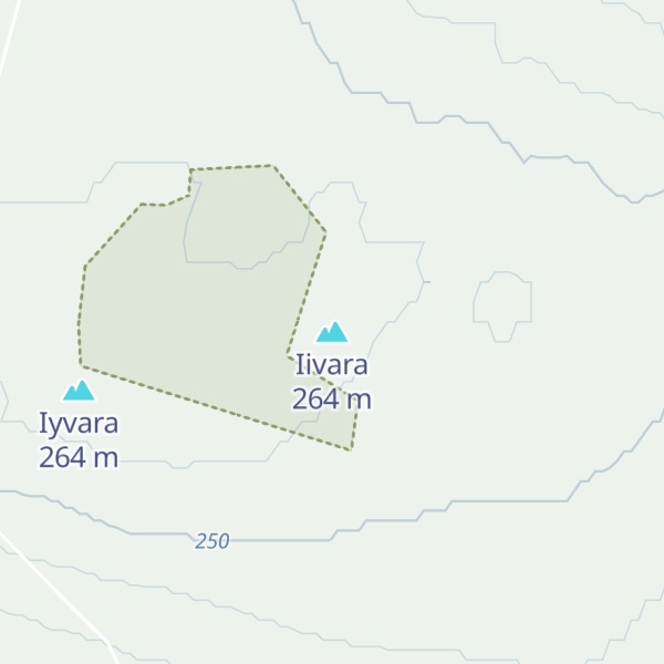 Map of Iivara