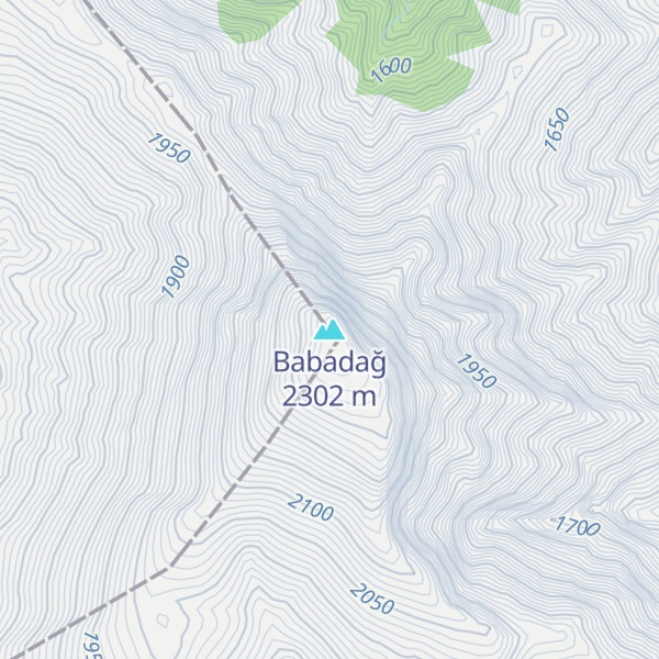 Map of Babadağ