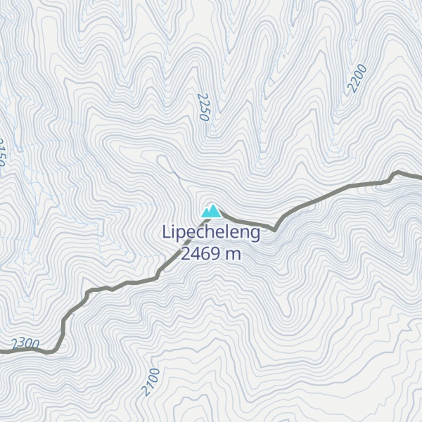 Map of Lipecheleng