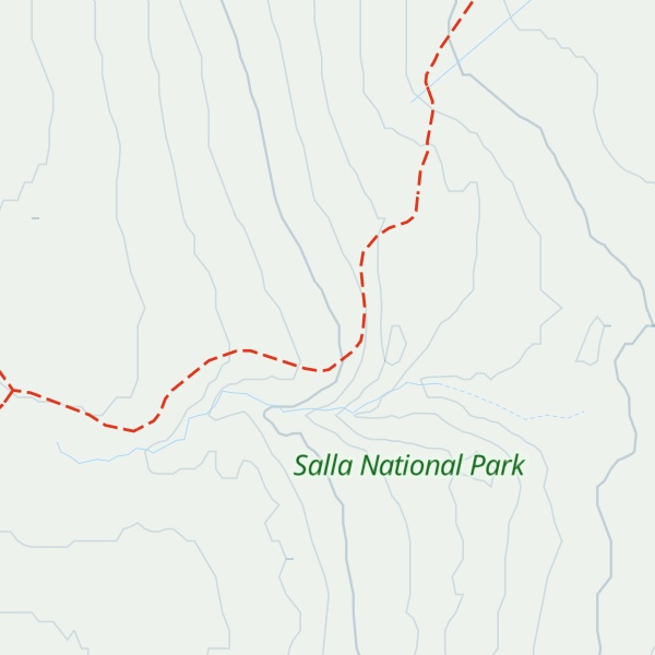 Map of Pahanojankurun autiotupa