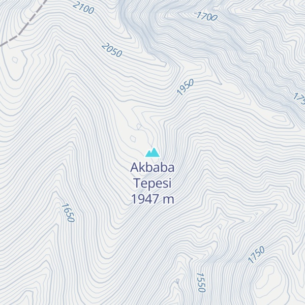 Map of Akbaba Tepesi