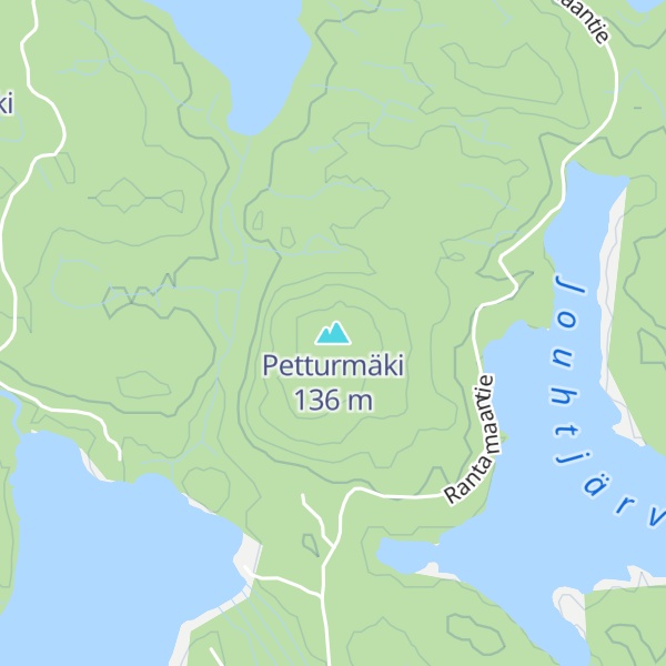 Map of Petturmäki