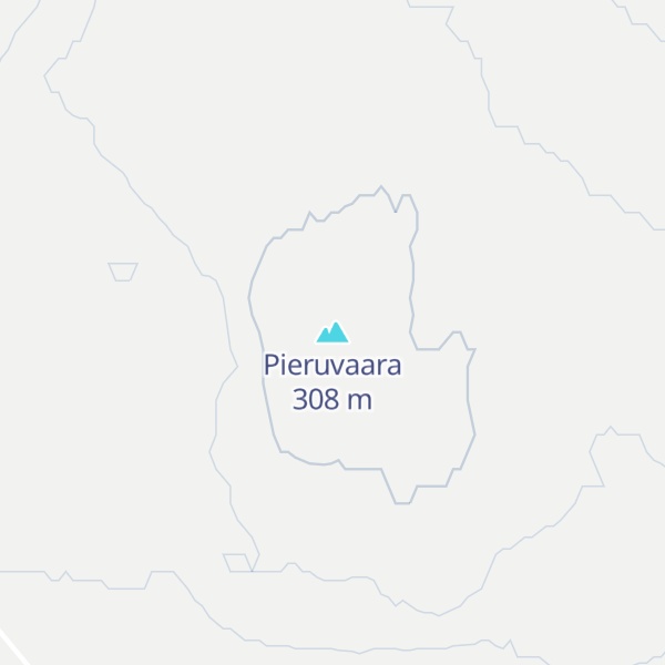 Map of Pieruvaara