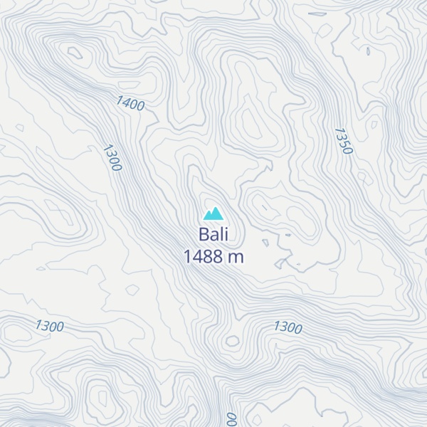Map of Bali