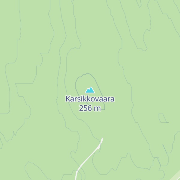 Map of Karsikkovaara
