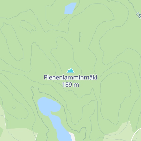 Map of Pienenlamminmäki