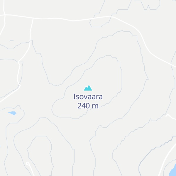 Map of Isovaara