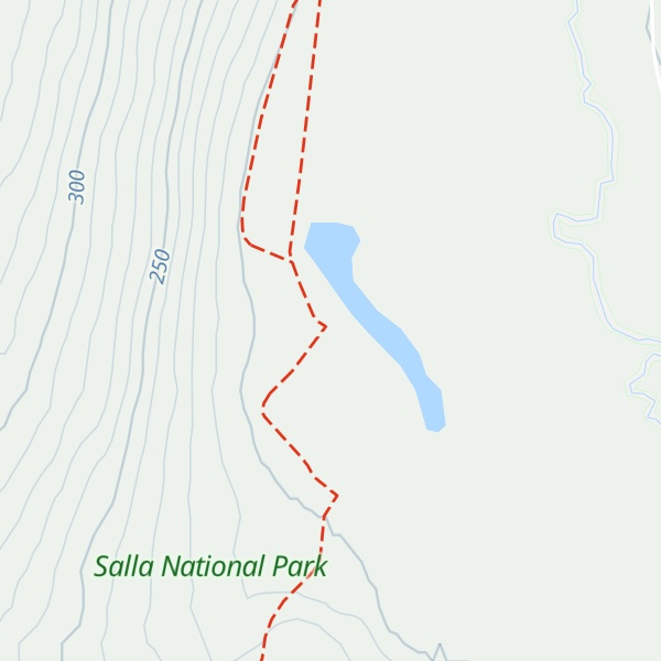 Map of Pitkälampi kota