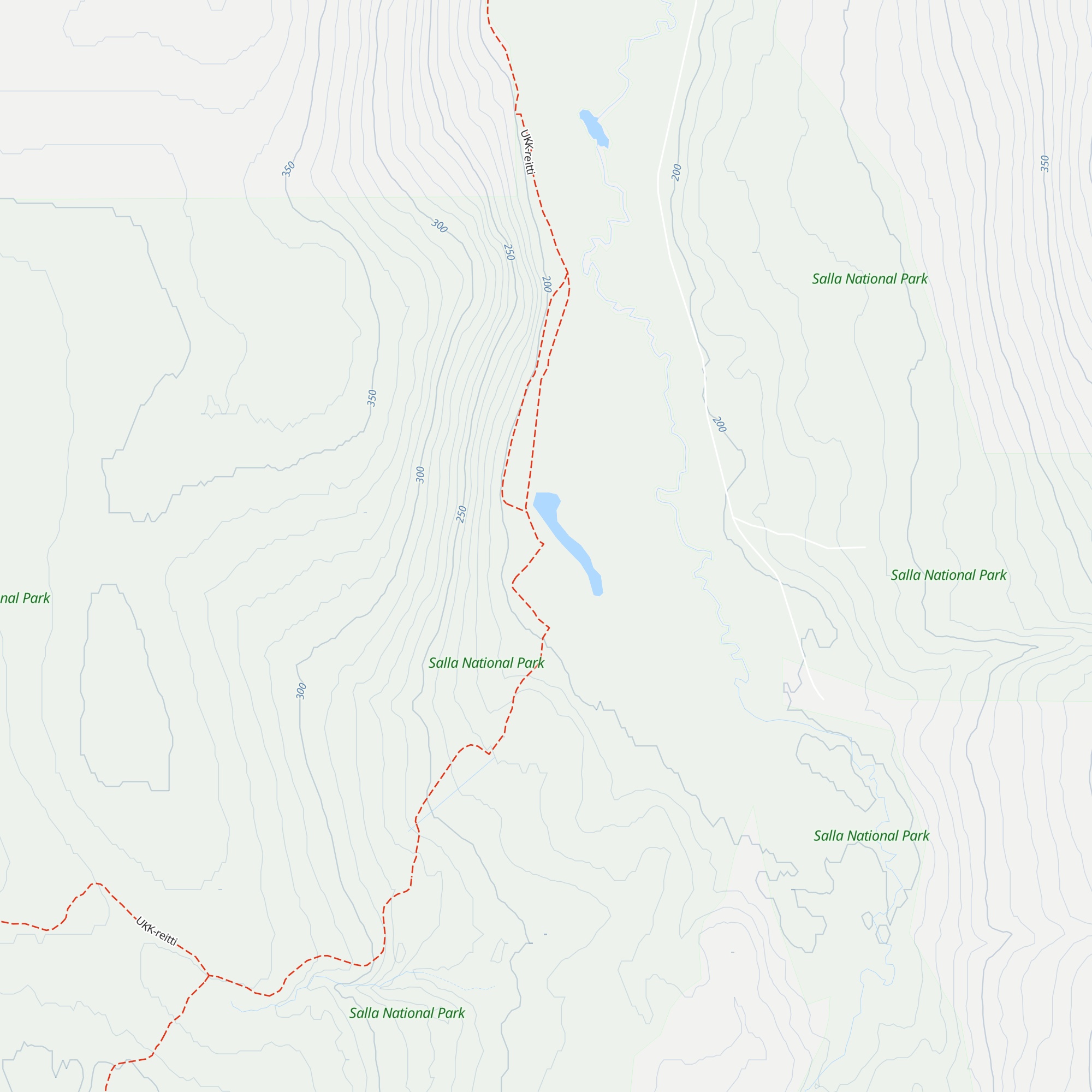 Pitkälampi kota map