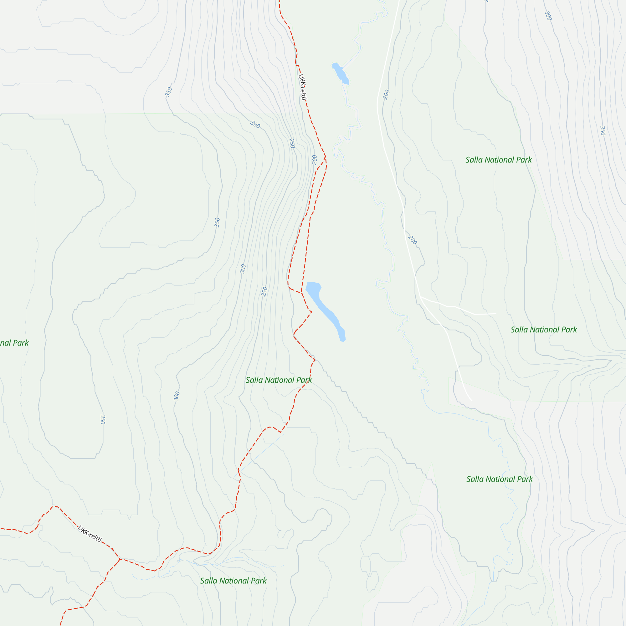 Pitkälampi kota map