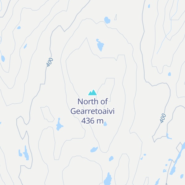 Map of North of Gearretoaivi