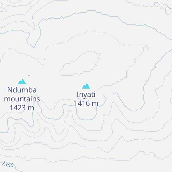 Map of Inyati