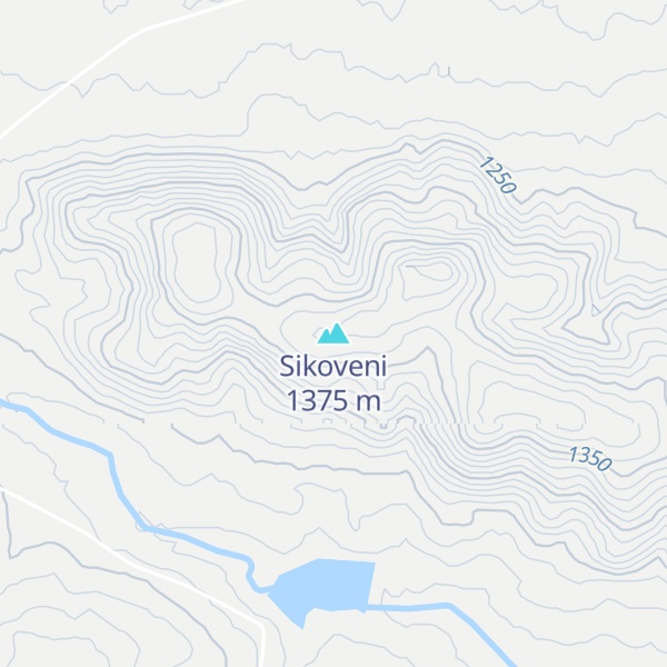 Map of Sikoveni