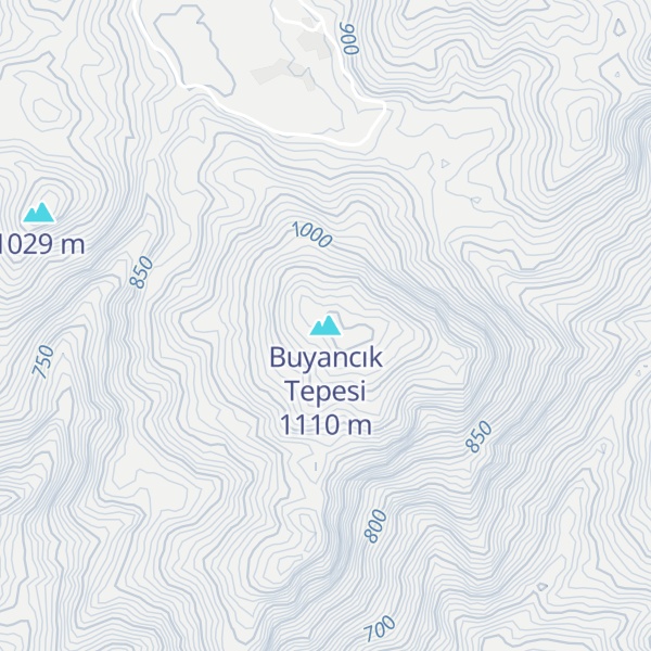 Map of Buyancık Tepesi