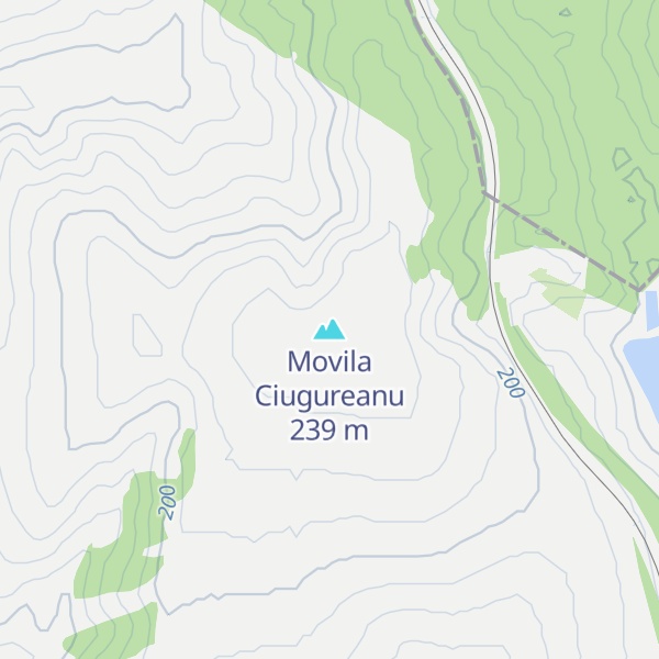 Map of Movila Ciugureanu