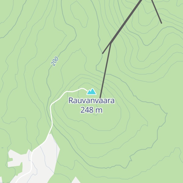 Map of Rauvanvaara