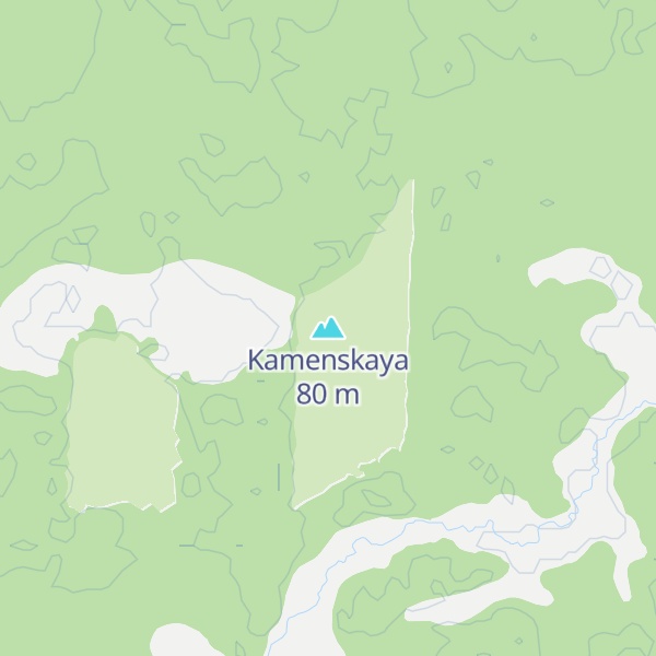 Map of Kamenskaya