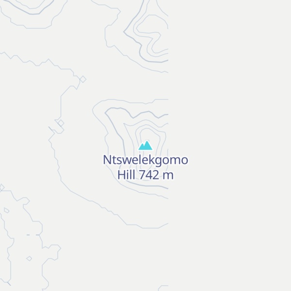 Map of Ntswelekgomo Hill